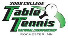 2008 College Table Tennis Championships